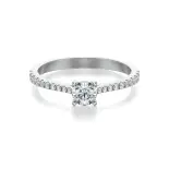 Pierścionek białe złoto z diamentami AJPZ_104